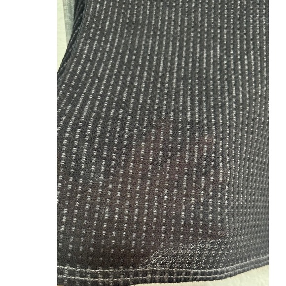 Walt Disney World Top Womens XS Black Gray Sequin Pocket Long Sleeve Shirt - Picture 5 of 6